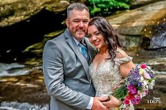 Asheville-Waterfall-Elopement-Wedding-Hair-Makeup