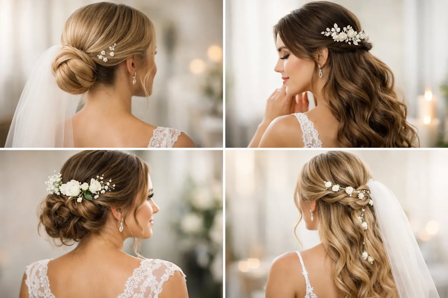 12 Timeless Bridal Hair Ideas That Photograph Well