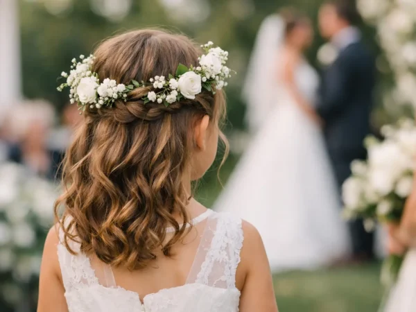 Flower Girl Wedding Hair Styles That Last