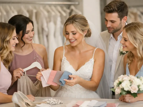 How to Coordinate Bridal Party Styling Well