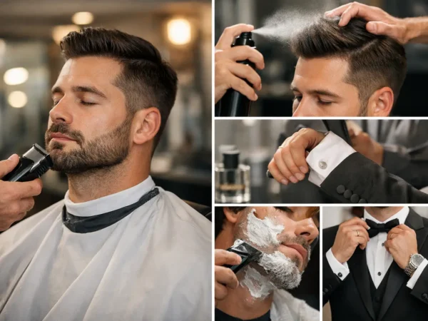 Men’s Wedding Grooming Services: What to Book
