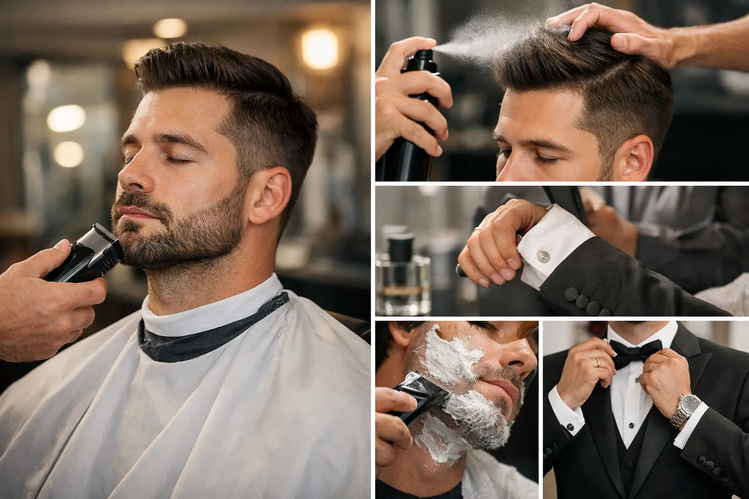 Men’s Wedding Grooming Services: What to Book