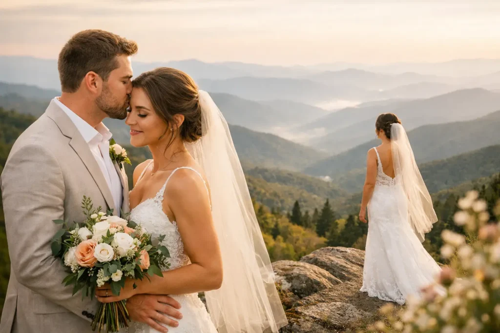 Asheville Elopements and Lasting Bridal Beauty