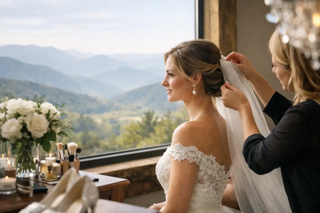 Bridal Styling in Western North Carolina