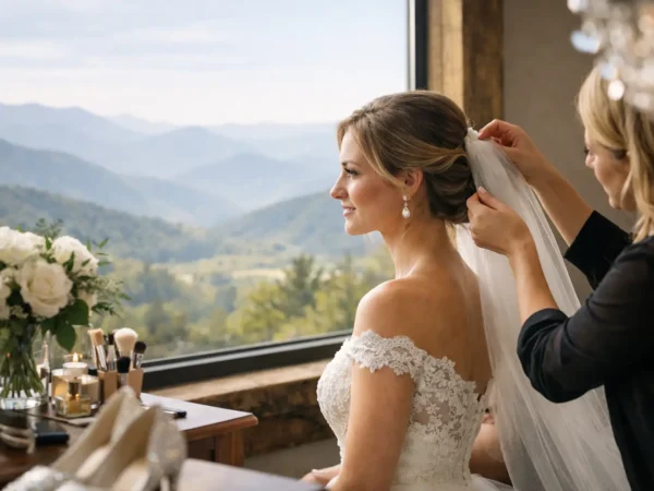 Bridal Styling in Western North Carolina