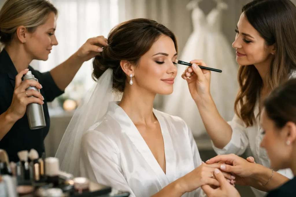 How to Choose a Bridal Beauty Team for Your Wedding