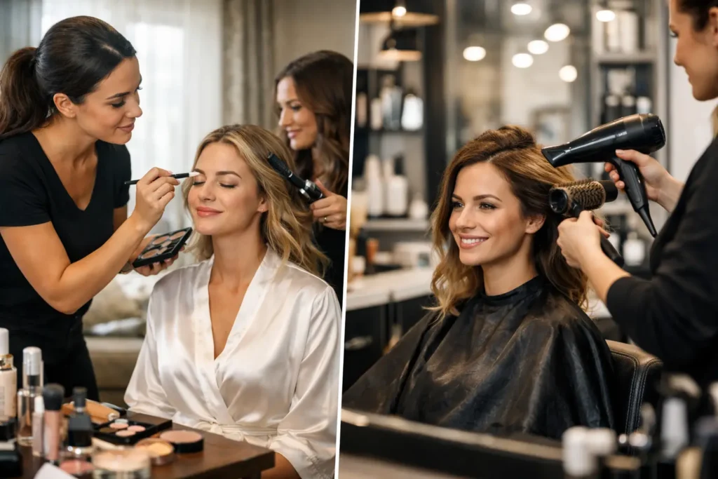 Mobile Beauty Team vs Salon Appointments