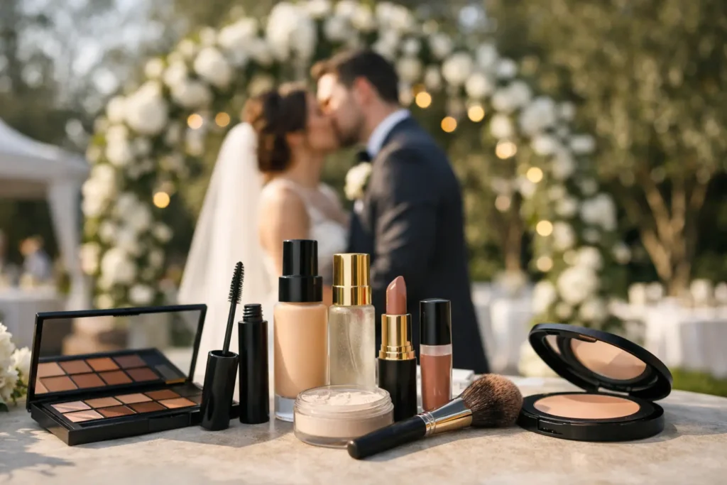 What Makeup Lasts Through an Outdoor Wedding?