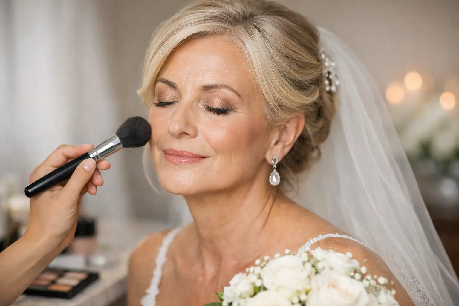 Bridal Makeup for Mature Skin Guide for a Soft Glow