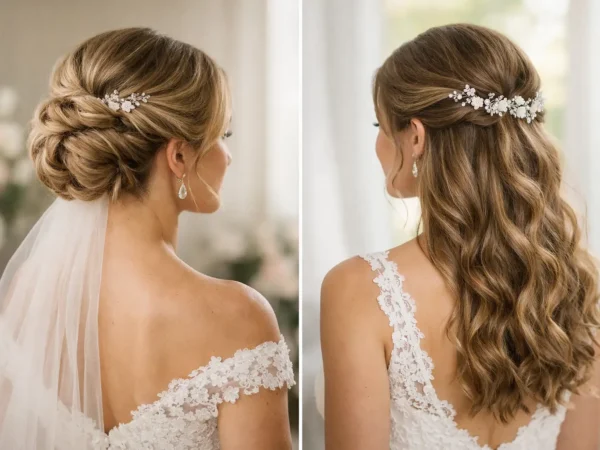 Bridal Updo Versus Half Up: Which Feels Like You?