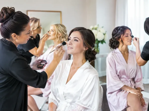 How Many Makeup Artists for Wedding Party?
